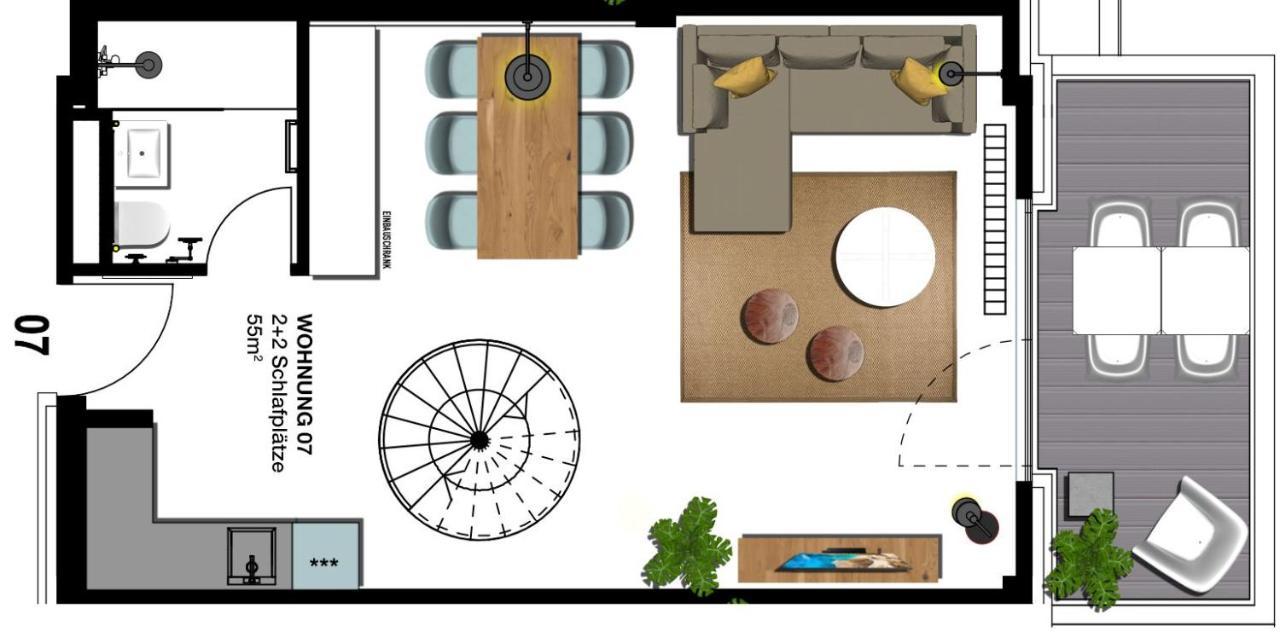Seebruecke Heringsdorf - Appartement Mit 1 Schlafzimmer Und Balkon S7 외부 사진